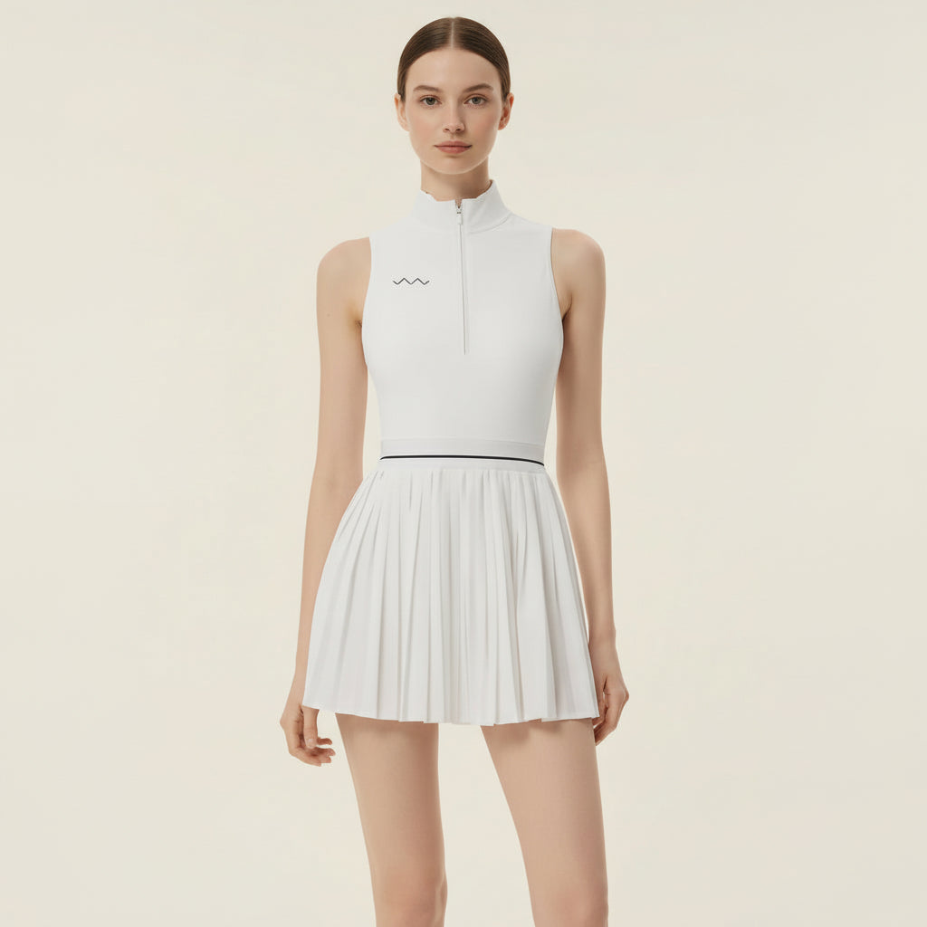 Pleated Tennis Dress